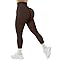 RXRXCOCO Seamless Butt Lifting Workout Leggings for Women Acid Wash High Waist Yoga Pants Gym Leggings