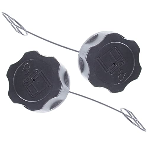 Lot De 2 Bouchons Réservoir Essence Multi-Carburant Pour Débroussailleuse Fuxtec Güde Rotfuchs