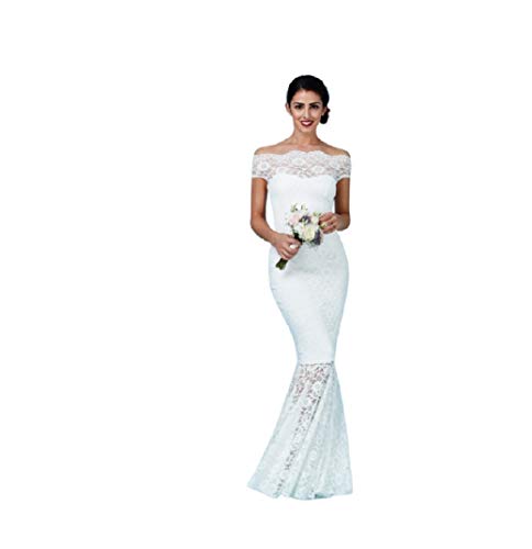 Goddiva - Robe - sans Manche - Femme Blanc Blanc - Blanc - 40
