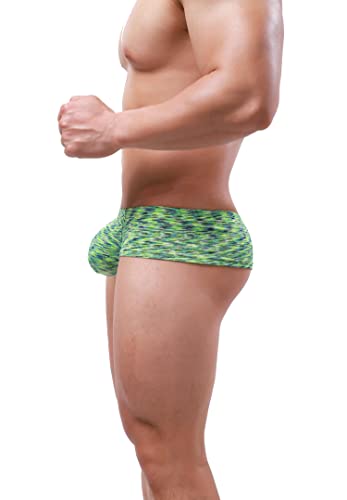 iKingsky Men's Colorful Cheeky Boxer Briefs Sexy Brazilian Back Mens Underwear Quick-dry Mini Cheek Thong Under Panties2