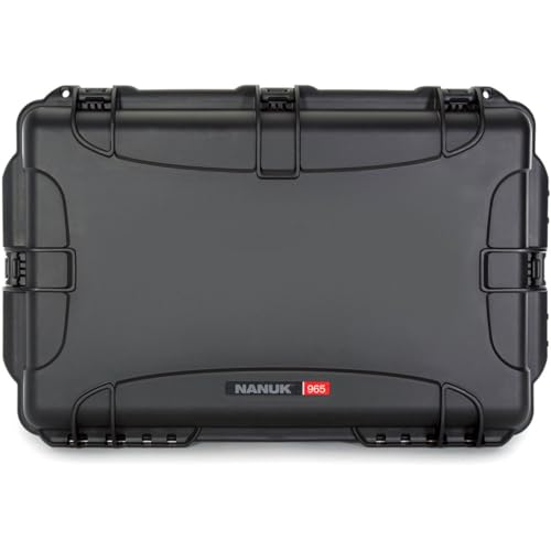 Image of Nanuk 965 Waterproof Hard Case with Wheels - Empty - Black (965-0001)