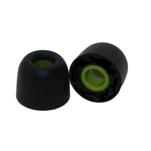 Earphones Plus Brand - Size Medium - 6 Pair Memory Foam Replacement Earbuds