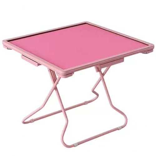 Table de Mahjong stable et pliante anti-renversement avec porte-gobelet intégré
