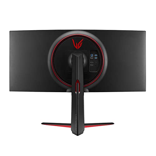 LG Ultragear Gaming Monitor 34GN850-B.AED 86,7 cm - 34 Zoll, Curved IPS, 144 Hz, 1ms GtG, G-Sync, Free-Sync, HDR, HDMI, Display Port, USB, Kopfh&ouml;rerausgang, Schwarz