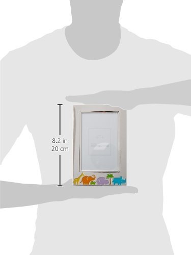 Reed And Barton 9146 Jungle Parade Silverplate 4" X 6" Frame #TOP3