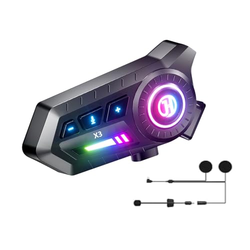 YYTFY Motorcycle Bluetooth Headset Voice Assistant,Helmet