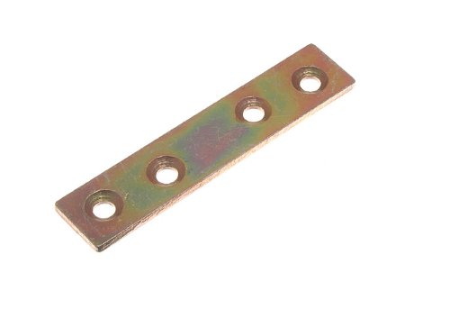 Plaque de réparation en acier YZP 75mm One Stop DIY pour fixer le bois en lot de 100