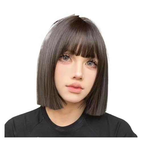 Perruque femme cheveux courts naturels pour coiffure parfaite sans effort