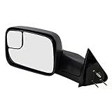 Brock Replacement Driver Manual Side Tow Mirror 7x10 Flip-Up with Mounting Bracket Compatible with...