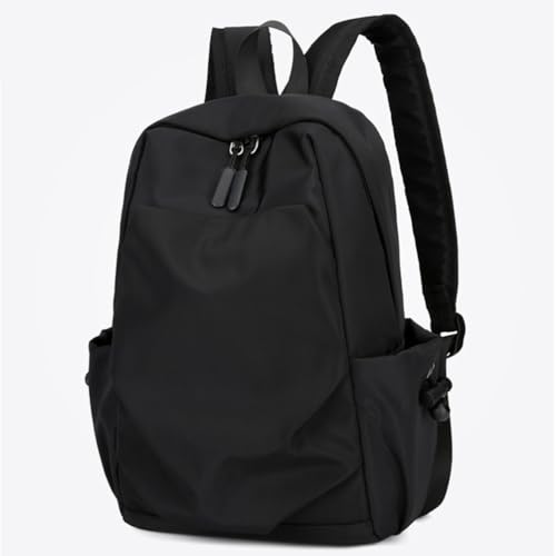 Men Mini Shoulder Backpack Running Travel Lightweight Bag Adjustable Shoulder Straps Daypack(Black)2