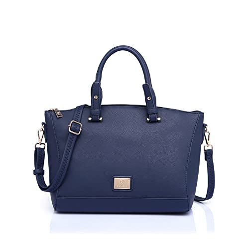 Caprese womens BRIANNE S Large NAVY Satchel (B07WBY4JPV) Amazon Price History, Amazon Price Tracker