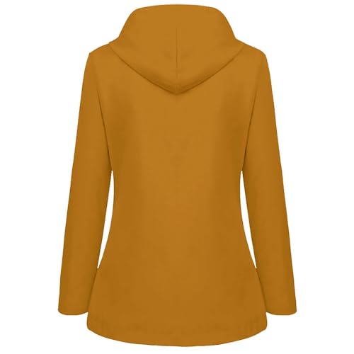 Warm Rain Jacket Women Waterproof Fleece Lined Raincoat Lightweight Outdoor Windbreaker with Hood Winter Snow Jacket4