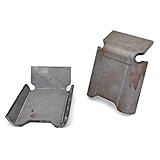 Rough Country - 792 - Front Lower Control Arm Skid Plates (Pair) for Jeep: 07-17 Wrangler JK 4WD, 07-17 Wrangler Unlimited JK 4WD/2WD