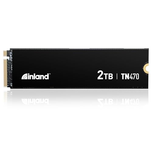 INLAND TN470 SSD 2TB Gen4 NVMe M.2 Internal Gaming Solid State Drive, Up to 7,200MB/s, Storage and Memory for Laptop & P - Detailed View