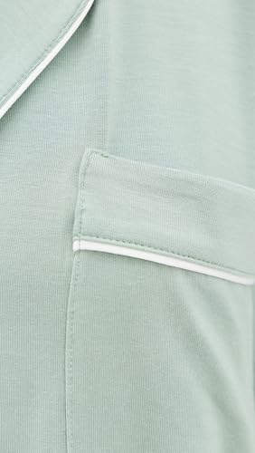 Image of Eberjey Gisele Classic Women's Pajama Set | Long Sleeve Shirt + Long Pants