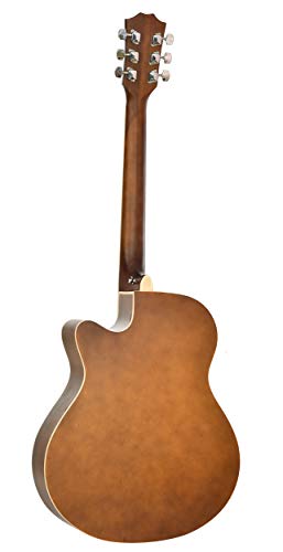 Image of BLUEBERRY B40, Acoustic Guitar Kit Inbuilt Truss Rod, with Bag, Strap, One Pack Strings and Picks - 40 Inch (Natural)