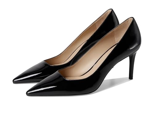 Stuart Weitzman Women's Stuart Power 75 Pump, Black 2, 8