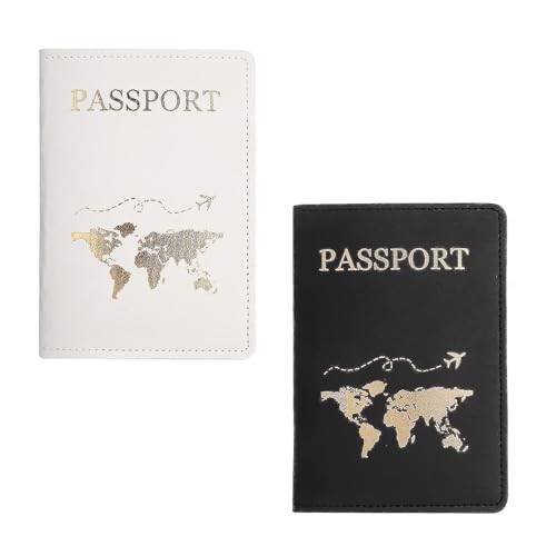 YUGUOLAN 2 Stücke Reisepasshüllen, Reisepass Organizer, Passport Hülle, Passport Cover, Reisepass Tasche, Für Kreditkarten Reiseutensilien Reisezubehör/Cardholder/Travel Organizer Dokumente YUGUOLAN 2 Stücke Reisepasshüllen, Reisepass Organizer, Passport Hülle, Passport Cover, Reisepass Tasche, Für Kreditkarten Reiseutensilien Reisezubehör/Cardholder/Travel Organizer Dokumente
