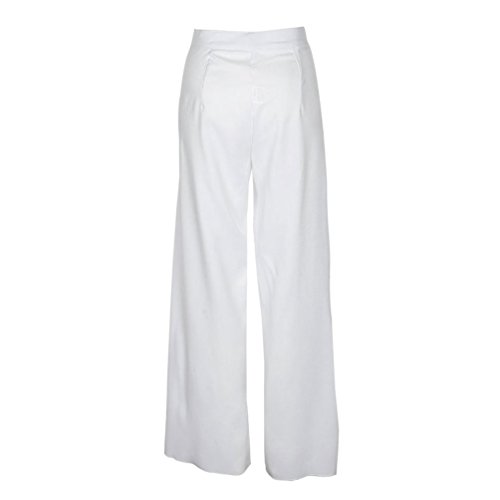 WanYangg Pantaloni Larghi da Donna Eleganti Vita
