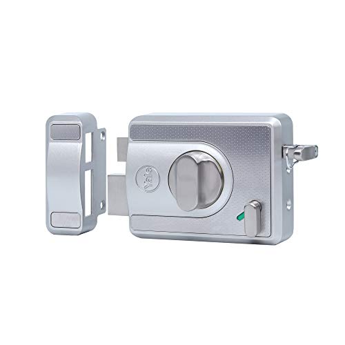 Image of Cinco Stark Bolt with Latch and Deadbolt with Thumbturn, Silver