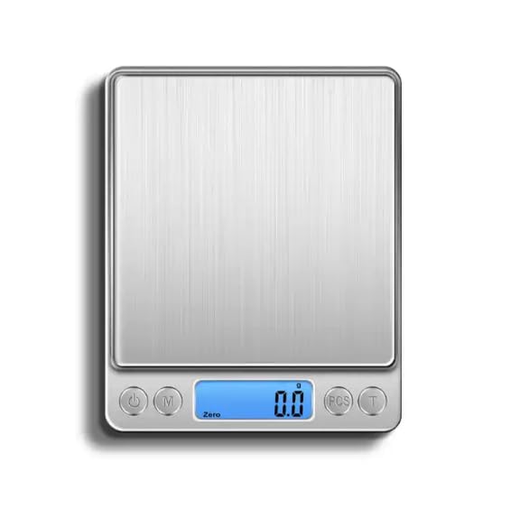 Miniatura 3 de Exquisita báscula de cocina para la perfección culinaria mide con precisión - Capacidad de hasta 11.0 lbs de báscula de cocina de alimentos con