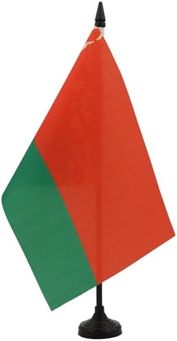 AZ FLAG Bandera de Mesa de Bielorrusia 21x14 cm - Banderita de De...
