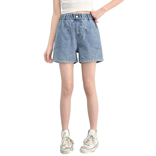 Short en jean filles ample et confortable idéal pour les vacances d'été