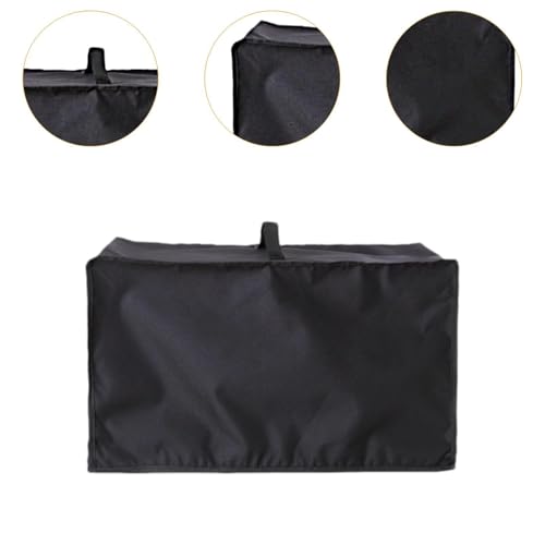 Cubierta para máquina de térmico protector impermeable negro ligero 3