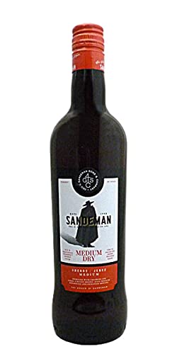 Sandeman Sherry Medium Dry 0,75 Liter