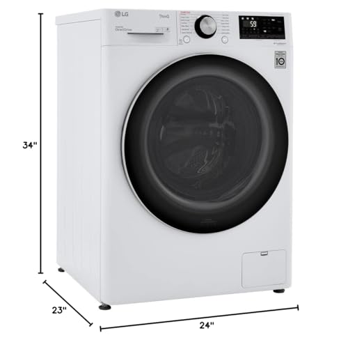 Lg WM3555HWA 24 Inch Smart All In One Washer/Dryer thumb #9