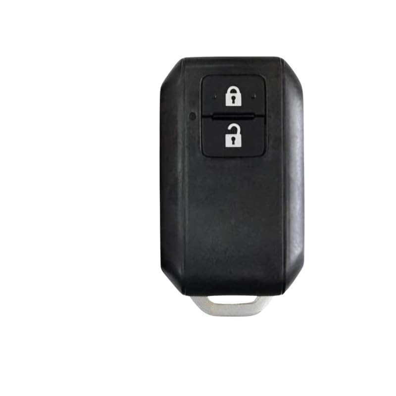 Image of Waterproof Metal Key Cover | Car Key case Cover Compatible with Baleno, Grand Vitara, XL6, Swift, Brezza, Celerio, Ignis, Ertiga, Dzire, Fronx, Urban Cruiser, Glanza, 2 Button Smart Key