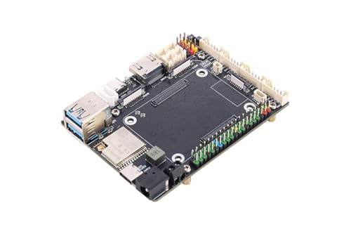 CM5 Motor Driver Board with ESP32, High-Performance Robot & Embedded Vision Controller, 4× DC Motor & 4× Servo Control, HDMI/MIPI/PCIe, 40-Pin GPIO for...