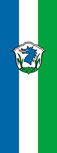 Drapeau Grassau M au format portrait vertical géant de 6m² pour mât - 2