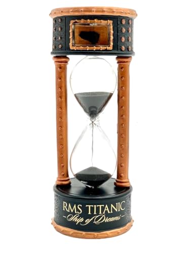 Titanic Authentic Coal Hourglass