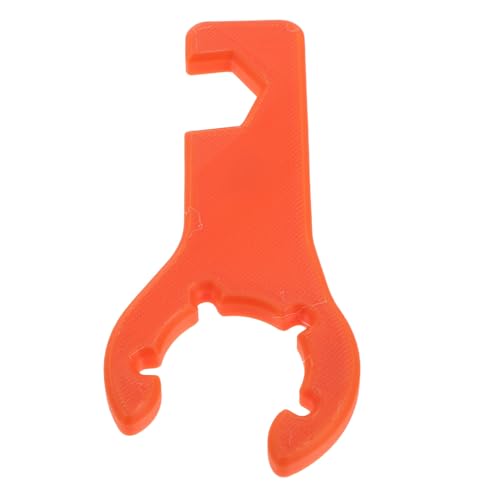 GALPADA Llave Multifuncional para Válvulas de Gas Naranja Herramienta Antideslizante de Plástico para Reparación y Desmontaje de Núcleos Adecuado para Uso Doméstico Industrial y