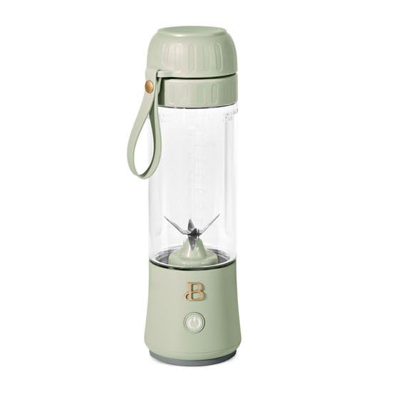 Beautiful Portable to-Go Blender 2.0, 70 W, (Sage Green) by Drew Barrymore,16 oz