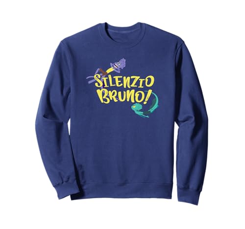 Sweatshirt Luca Disney Pixar Silenzio Bruno pour look décontracté