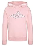 Der trendige Ziener Kapuzenpullover jalina ist DANK coolem Berg Print auf der Brust der perfekte Begleiter für coole Kids