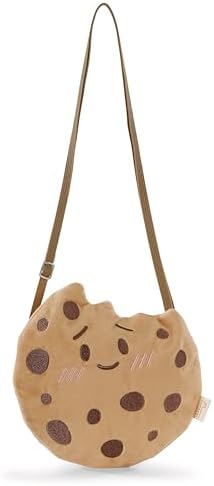 Bolso bandolera mymochi Cookie de 22,5 x 22 cm, beis, moderno bol...