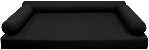 Prolinemax Style6 AD109 - Juego completo de 4 fundas de almohada con borde de cuchillo para exteriores, con borde de cuchillo, para exteriores