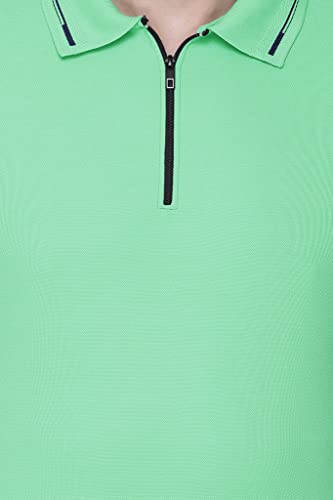 Image of Colors & Blends - Men's Activewear Zipper Polo