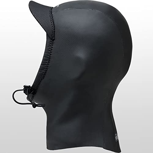 O’Neill Psycho 3mm Neoprene Wetsuit Hood, Wind-Resistant Head Warmth and Protection for Cold Water Surfing and Diving, Black, Small - Thumbnail 2