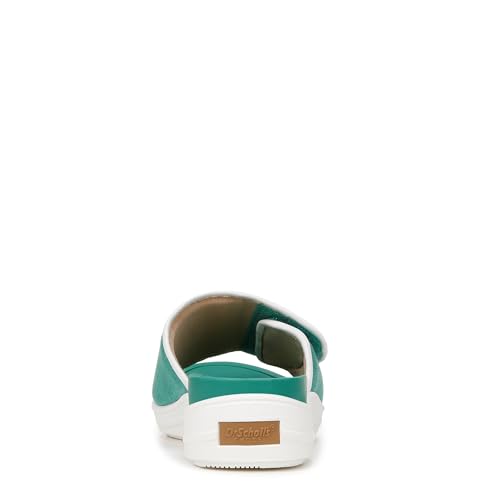 Dr. Scholl's Womens Time Off Set Slide Sandal Court Green Microfiber 9.5 M - image 4
