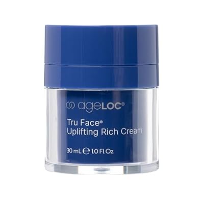 كريم ageLOC Nu Skin Tru Face Uplifting Rich Cream | مرطب الوجه الفاخر | ملمس كريمي حريري مع ترطيب عميق | يدعم صلابة البشرة ومظهرها الناعم | 1.0 أونصة