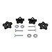 DCT 5 Star Knobs Kit - 1/4in-20 Threaded Knob, Bolt, Clamping & Jig Knobs for T Track - 4 Pack