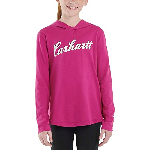 Image of Carhartt girls Knit Long Sleeve Hoodneck T-shirt
