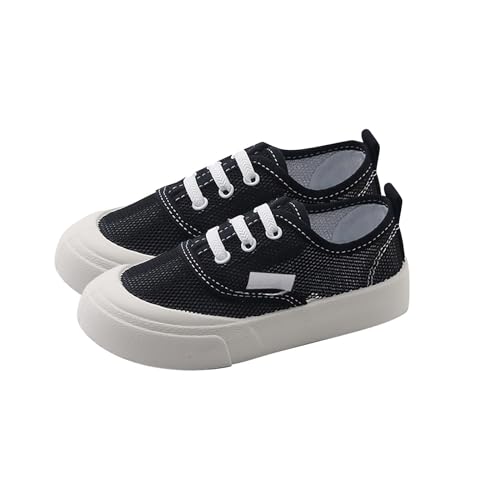 Children's Canvas Shoes Single Mesh Breathable Summer Casual Shoes Korean Version Non-Slip Soft Sole Outdoor Beach Sneaker4