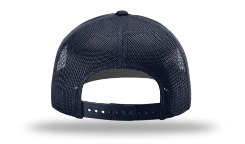 Image of Richardson 112 Trucker Hat - Premium Adjustable Snapback Hat - Structured Six Panel Richardson Blank Caps