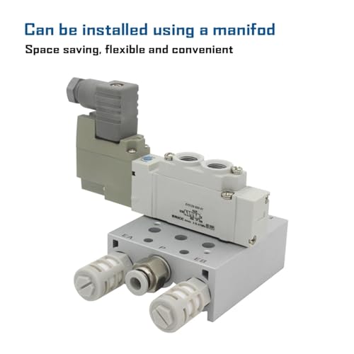 Vanne d'automatisation pilote interne SY5120-5DD-C4 de précision industrielle