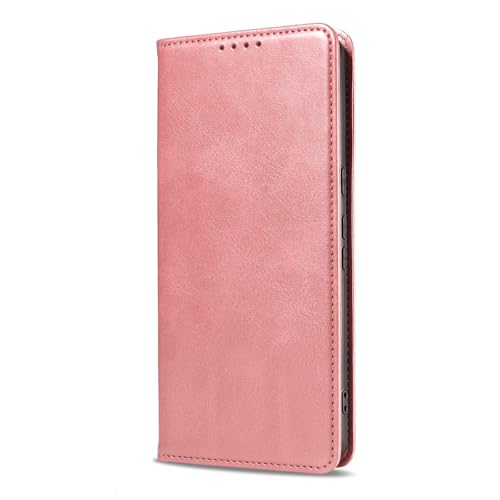 Étui en cuir Google Pixel 9 Pro doré protection luxe à rabat